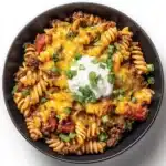 One Pot Beef Taco Pasta Recipe