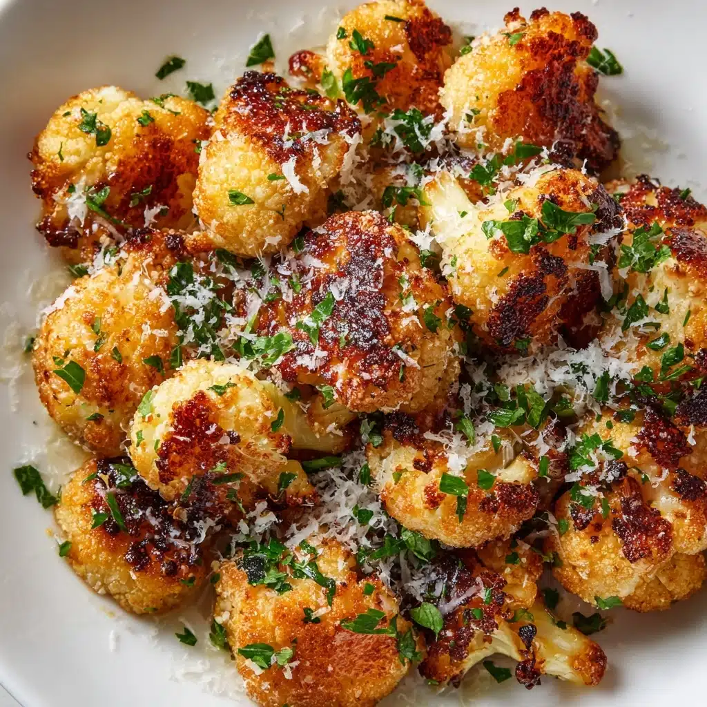 Parmesan Cauliflower Bites Recipe - Recipe Image