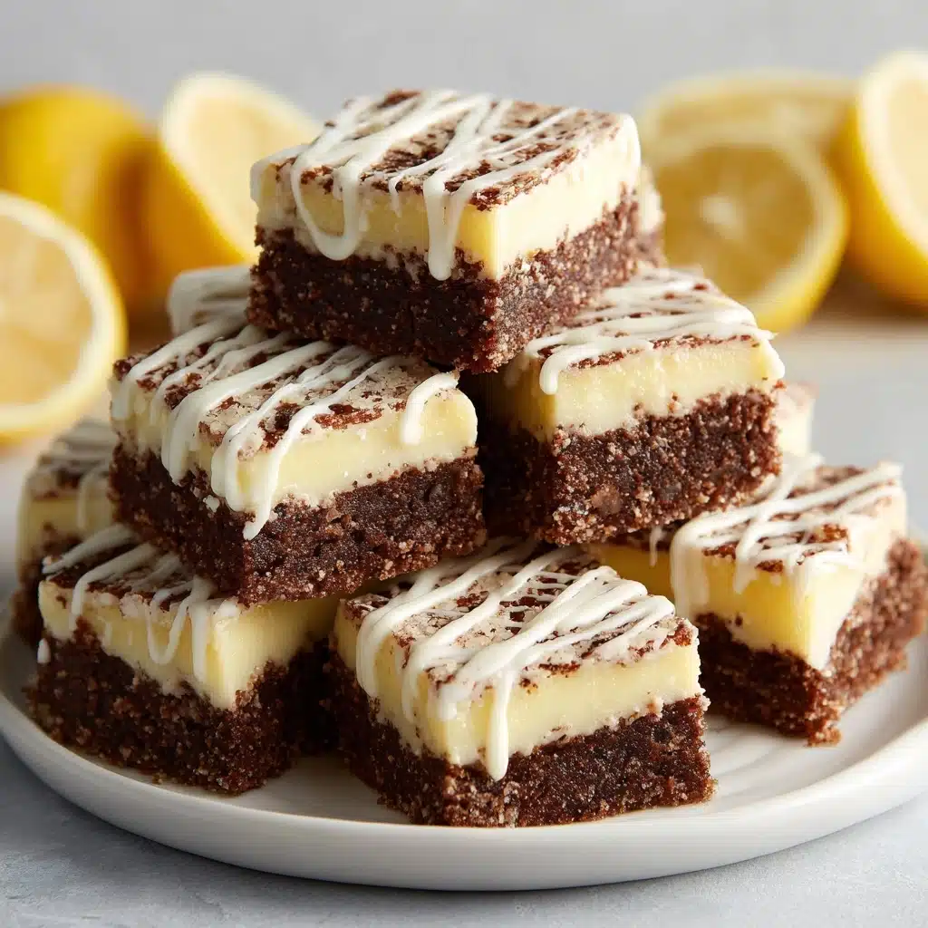 Gluten-Free Lemon Brownies Recipe