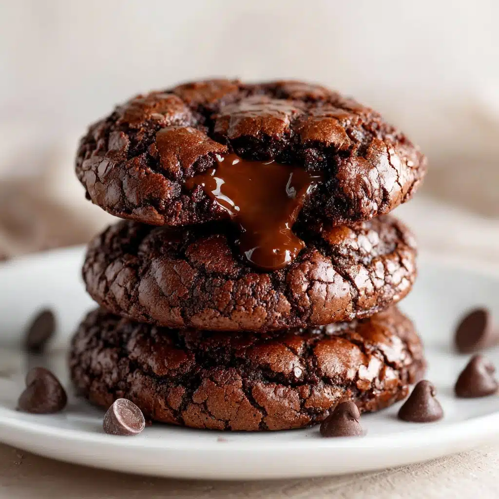 Fudgy Chocolate Brownie Cookies Recipe