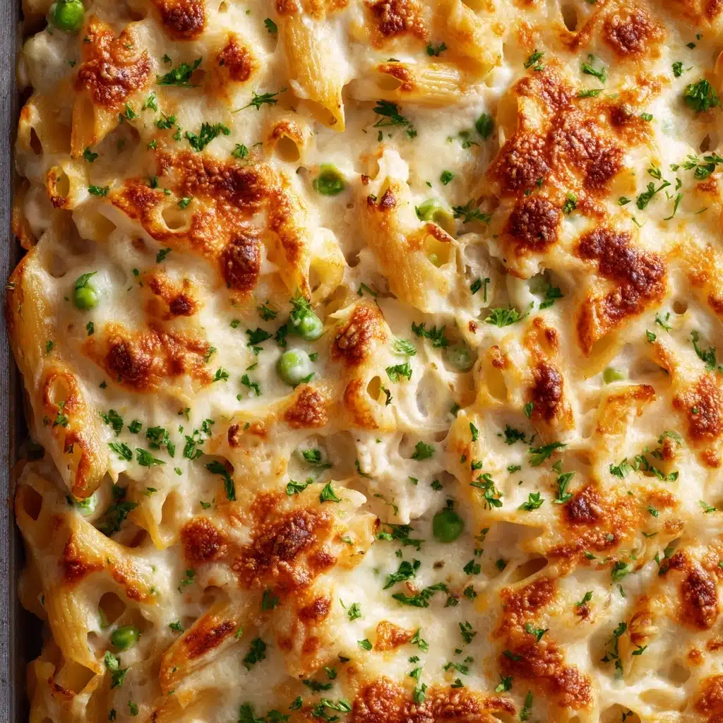 Chicken Alfredo Casserole Recipe - Recipe Image