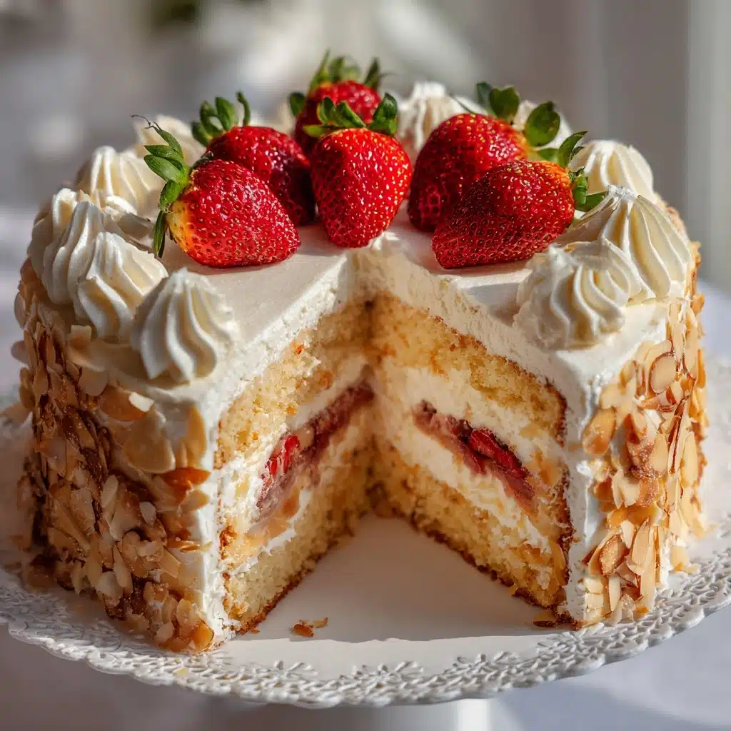 Strawberry Cheesecake Filling Pound Cake Recipe - Recipe Image