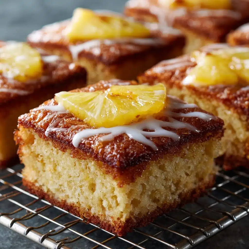 Pineapple Condensed Milk Cake Recipe - Recipe Image