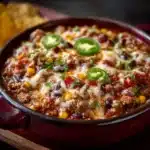 Cheesy Enchilada Chili Recipe