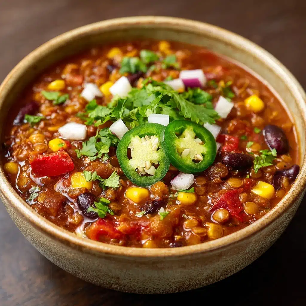 Bean Sweet Potato Chili Recipe - Recipe Image