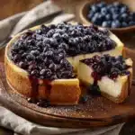 Blueberry Basque Cheesecake Recipe