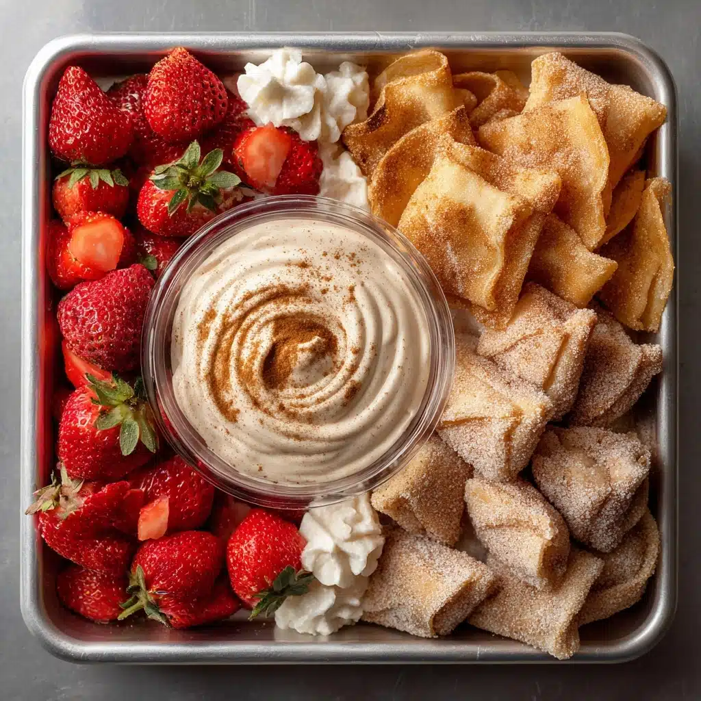 Strawberry Cheesecake Nachos Recipe - Recipe Image