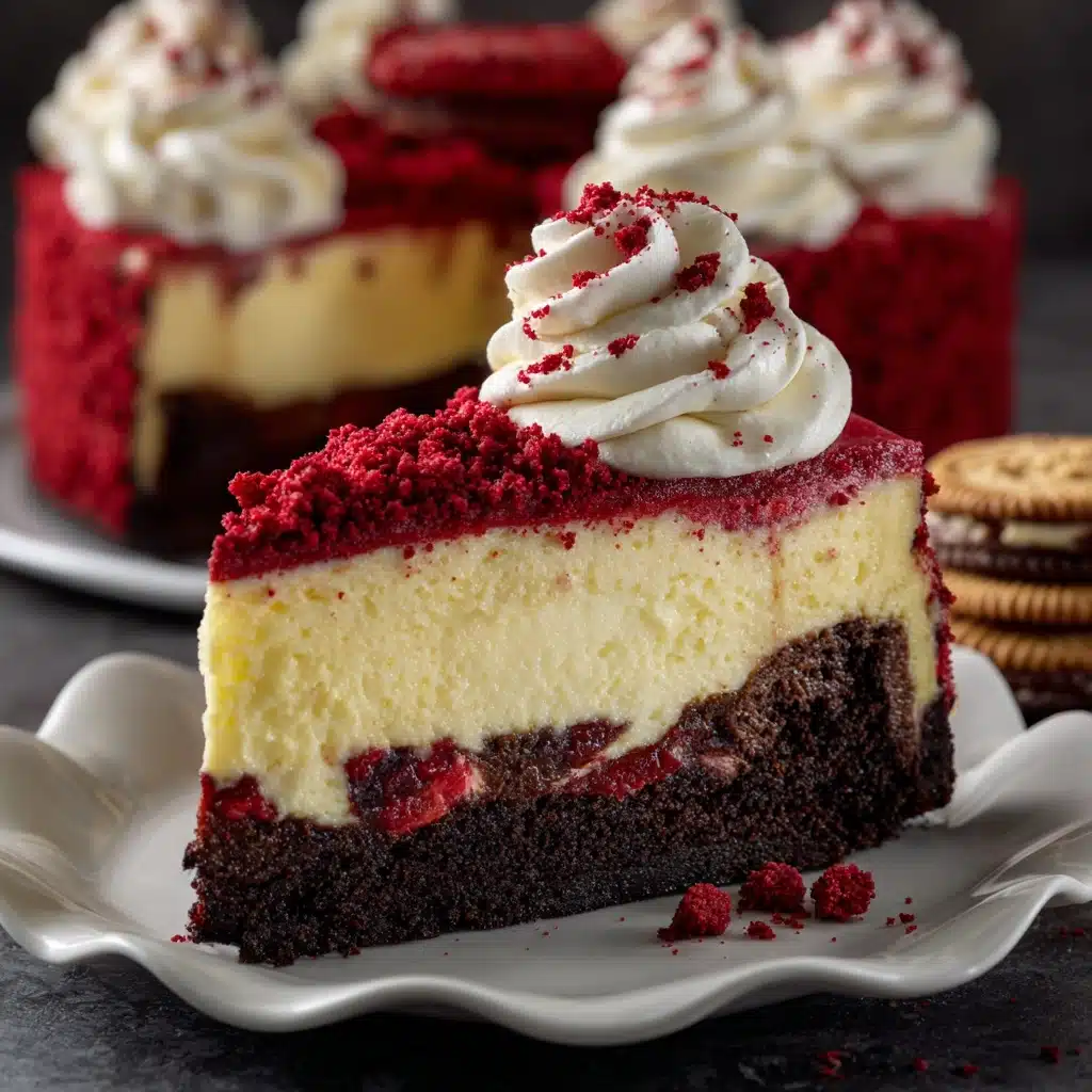 Red Velvet Cheesecake Recipe - Recipe Image