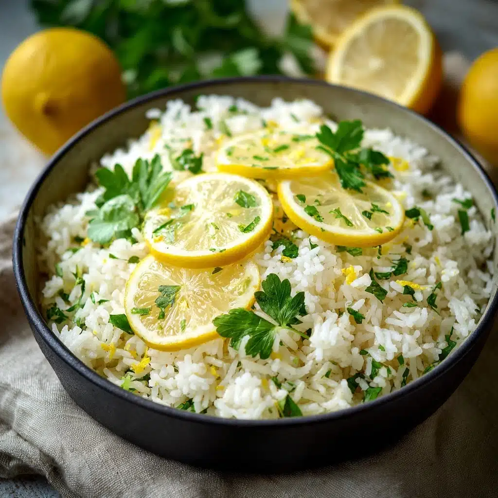 Greek Lemon Rice Recipe