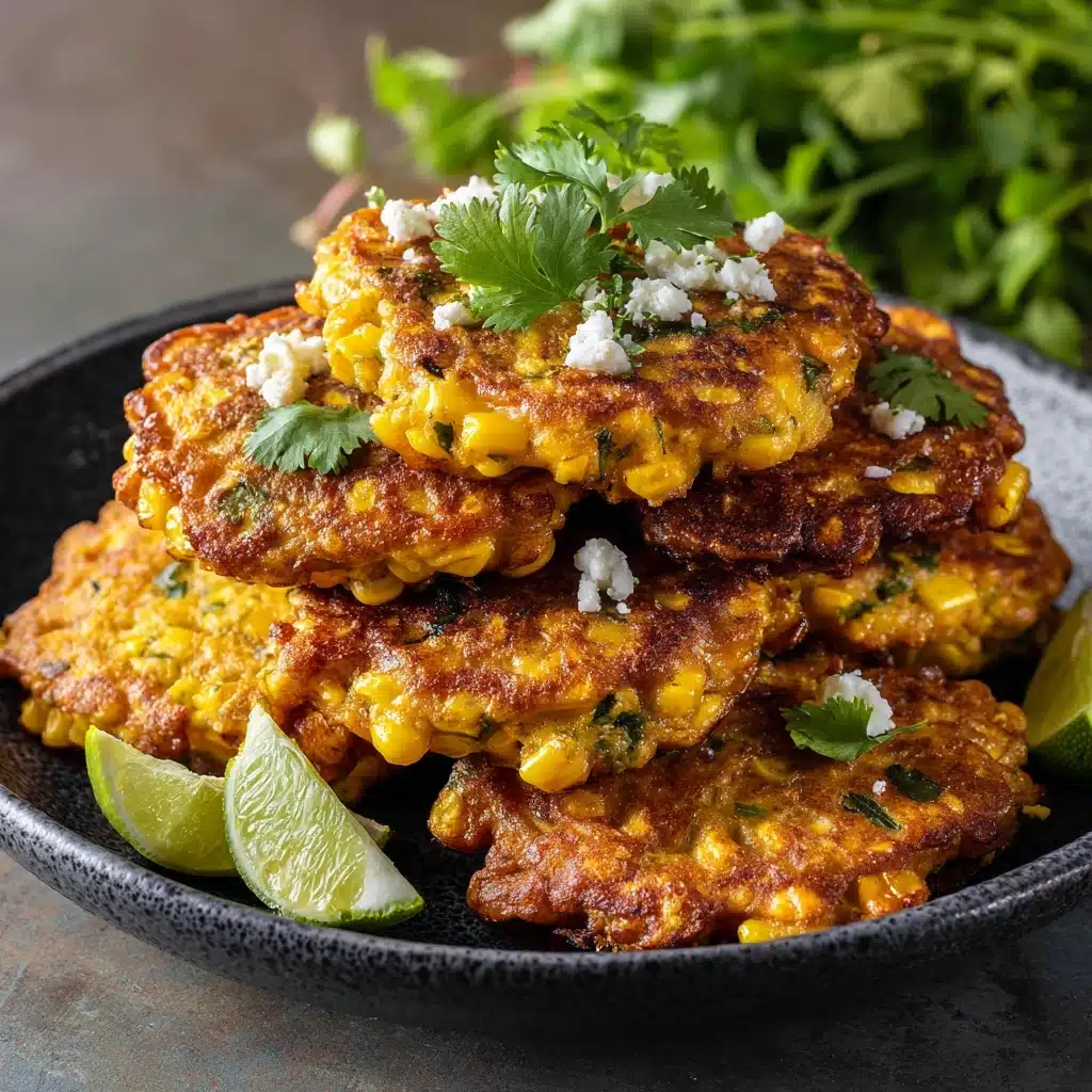 Mexican Street Corn Fritters Recipe - Recipe Image