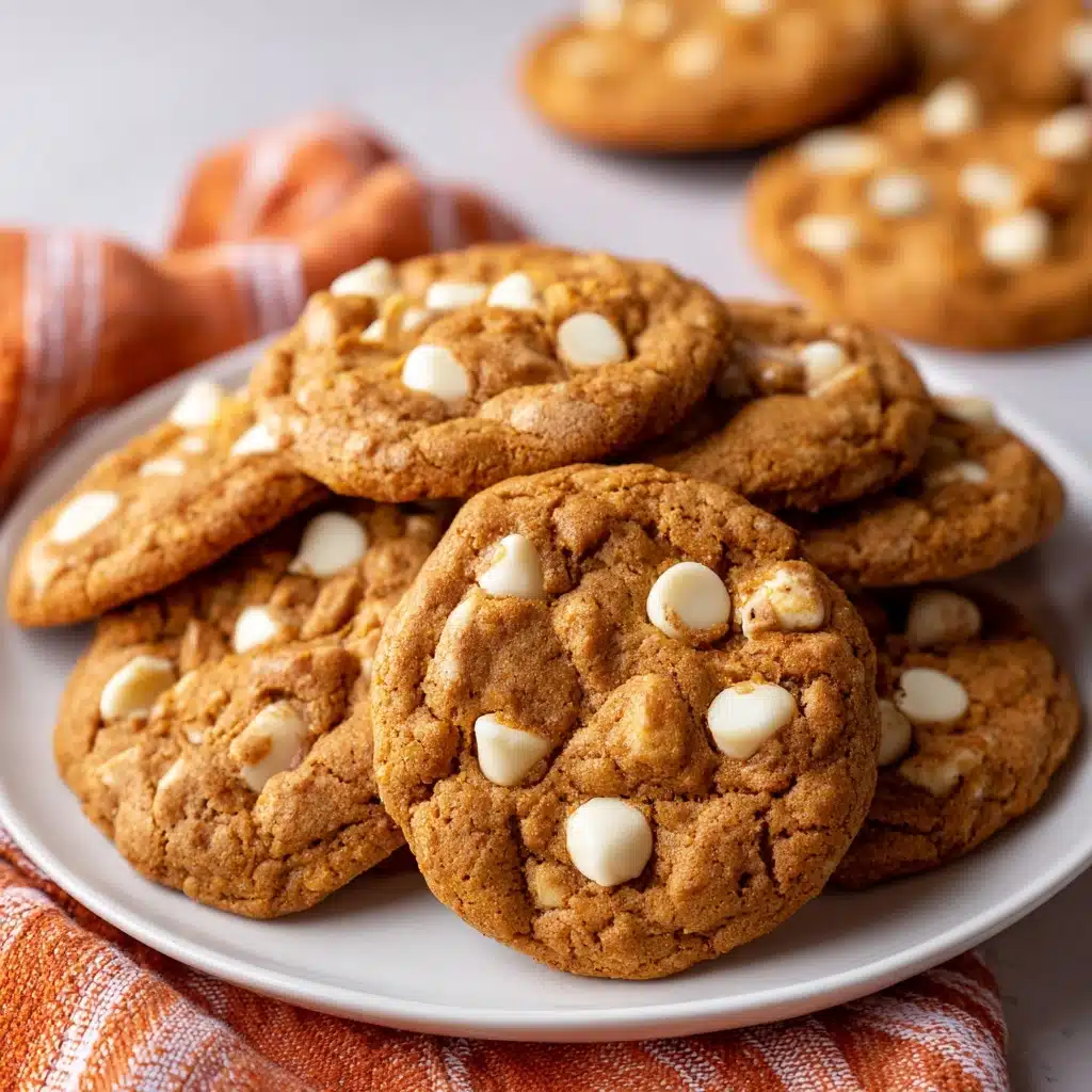 Pumpkin White Chocolate Chip Cookies Recipe - Recipe Image