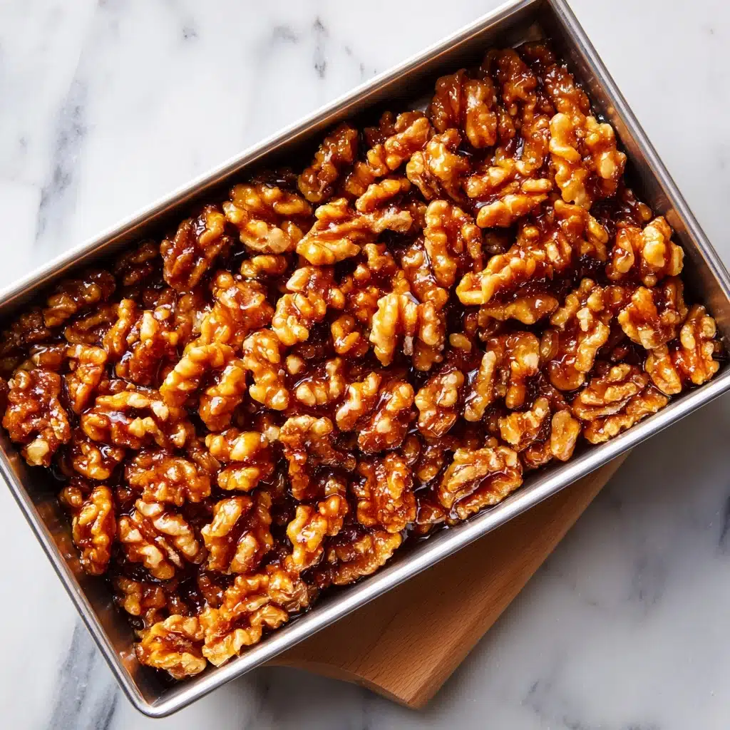 Brown Sugar Candied Walnuts Recipe - Recipe Image