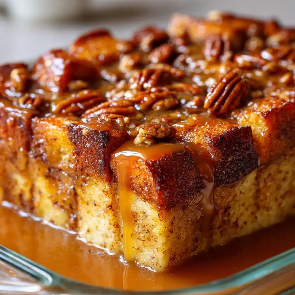 Pumpkin Praline Bread Pudding Recipe - Recipe Image
