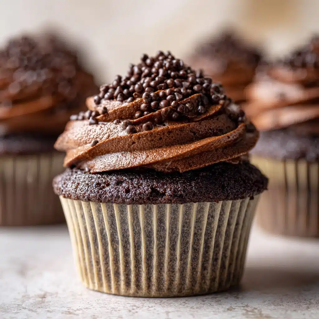 Ultimate Double Chocolate Cupcakes Recipe - Recipe Image