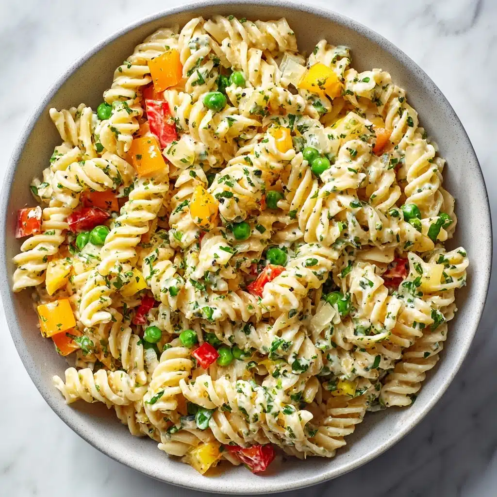 Crab Pasta Salad Recipe - Recipe Image