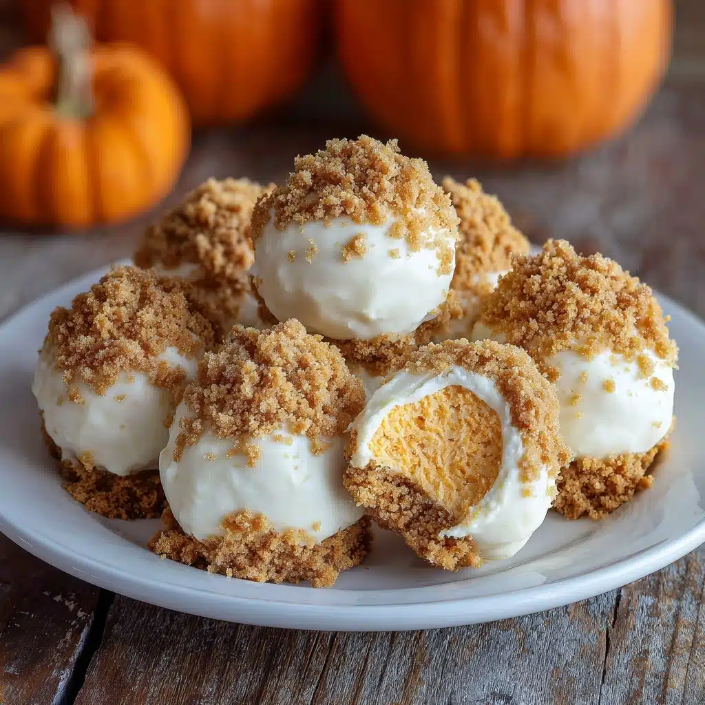 No-Bake Pumpkin Cheesecake Balls Recipe - Recipe Image