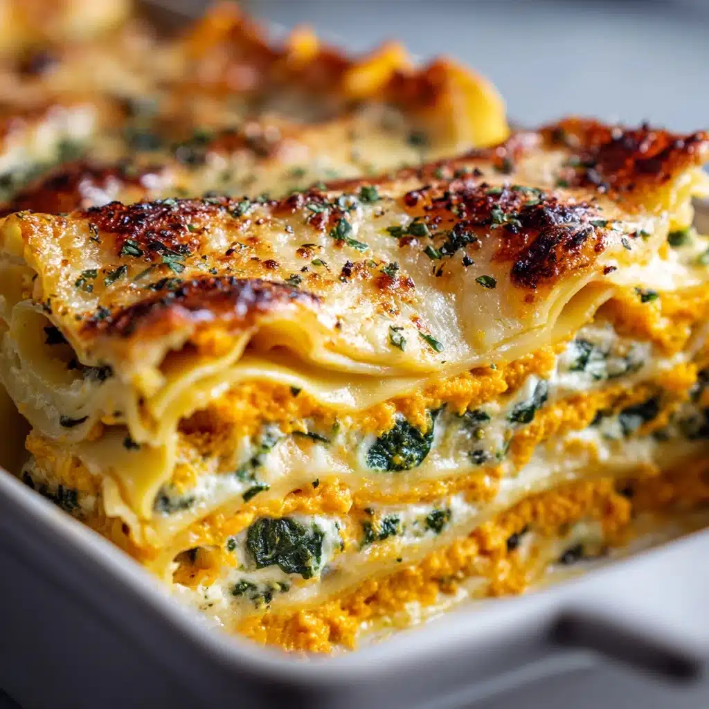 Butternut Squash and Spinach Lasagna Recipe - Recipe Image