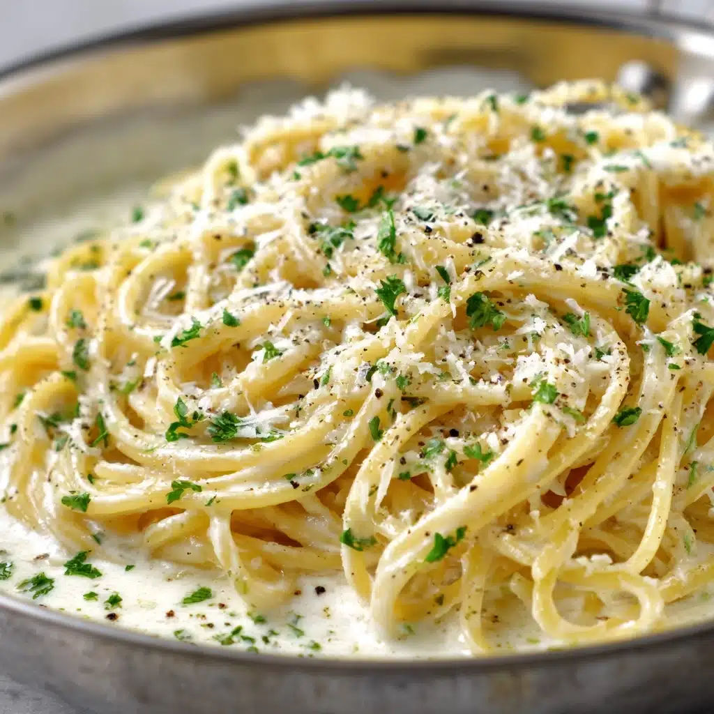Garlic Parmesan Pasta (One Pot!) Recipe - Recipe Image
