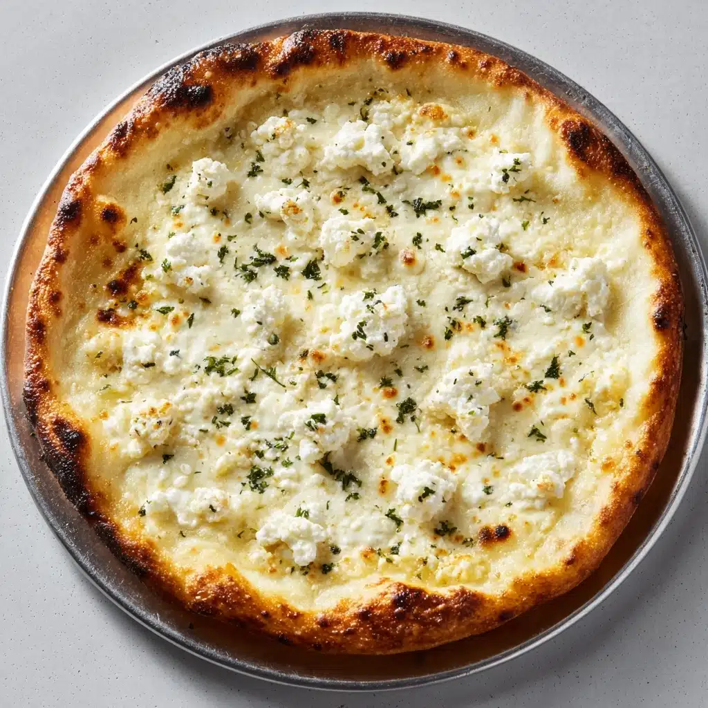Creamy Garlic White Pizza Sauce Recipe - Recipe Image