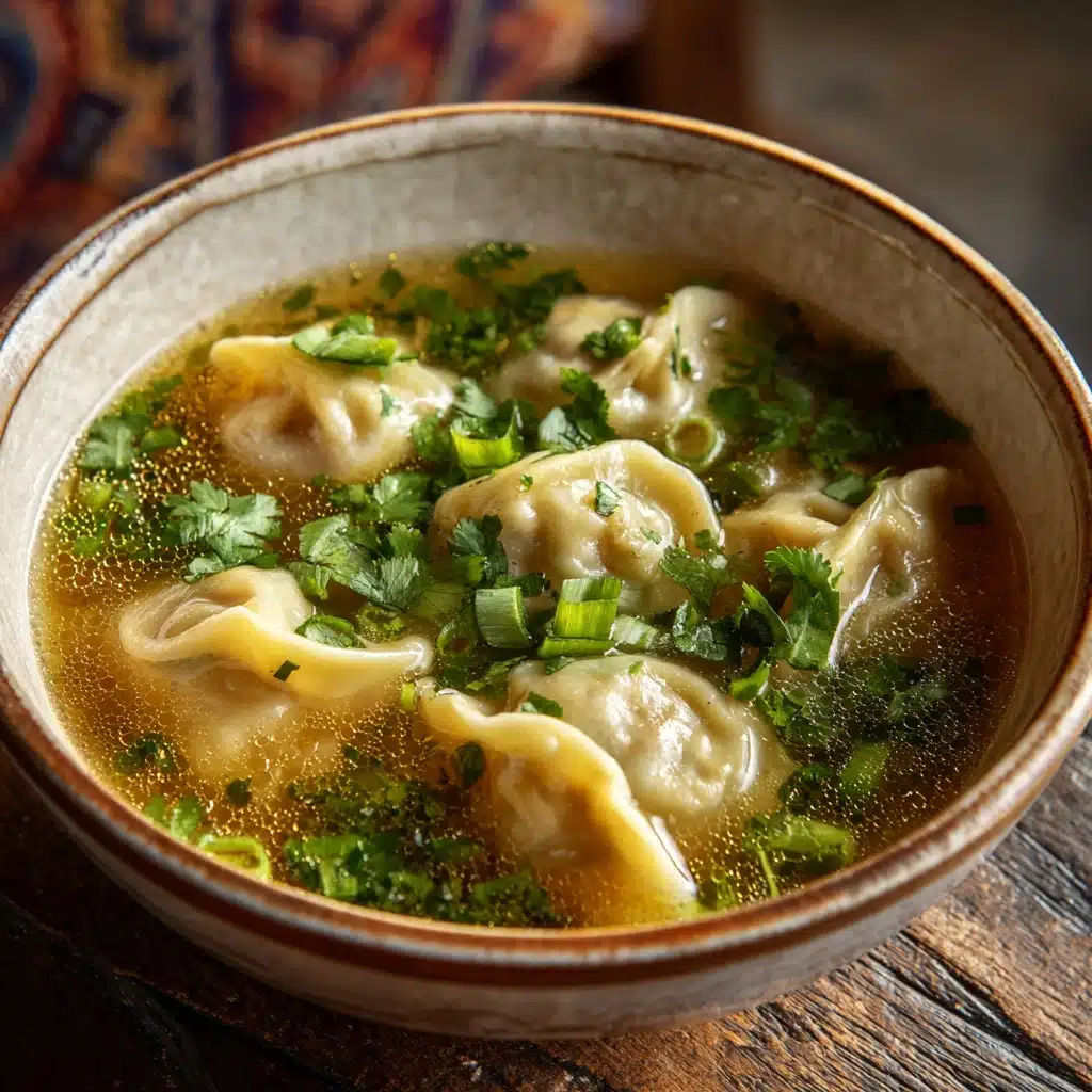 Homemade Wonton Soup Recipe - Recipe Image