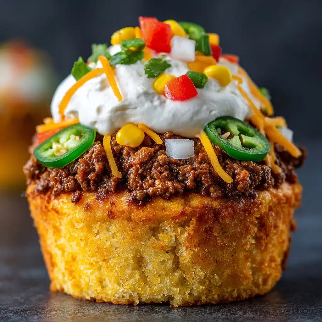 Taco Cupcakes Recipe - Recipe Image