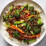 Ground Turkey Teriyaki Stir Fry Recipe