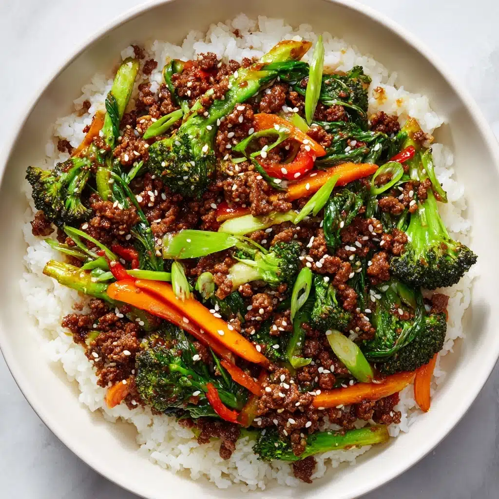 Ground Turkey Teriyaki Stir Fry Recipe