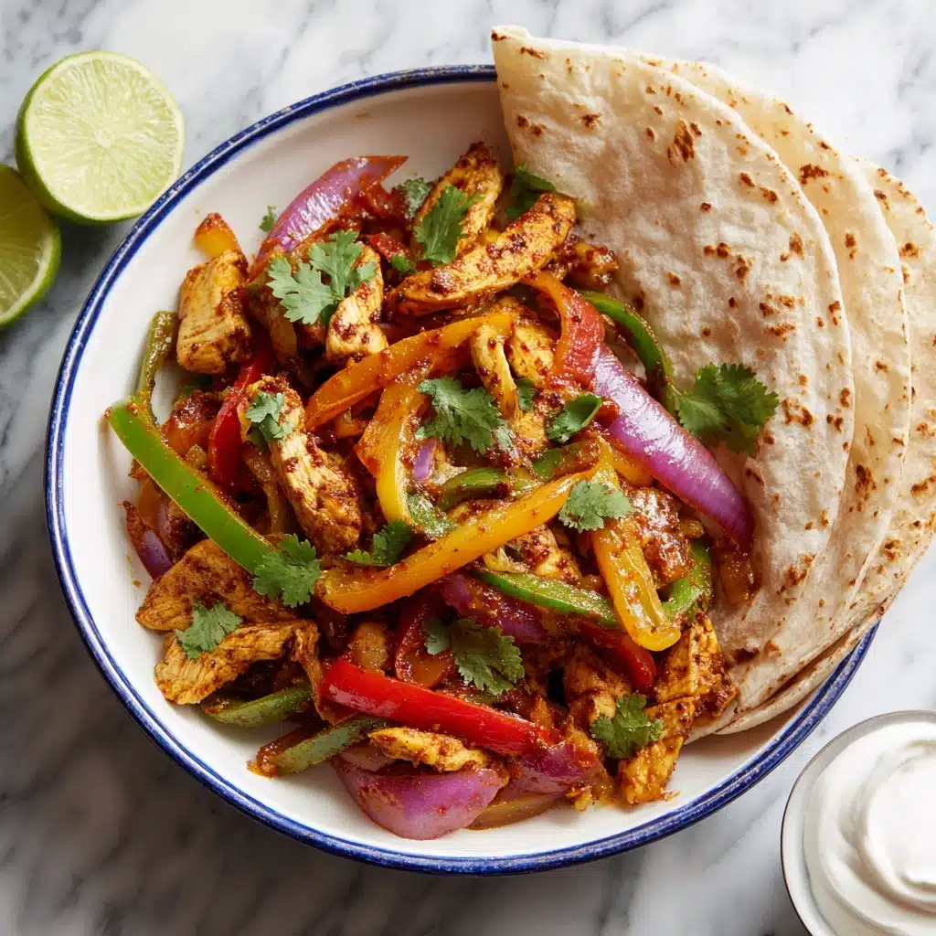 Air Fryer Chicken Fajitas Recipe - Recipe Image
