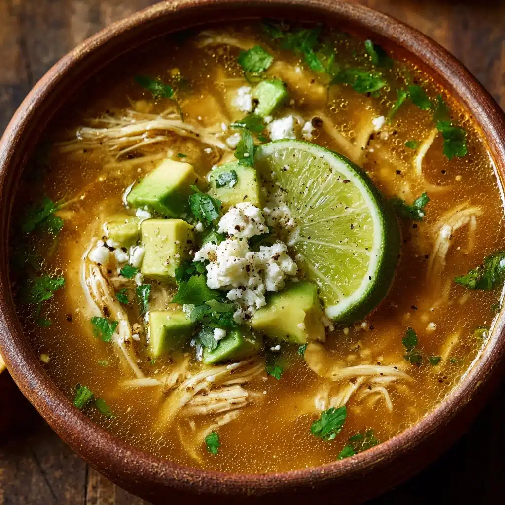 Salsa Verde Tortilla Soup Recipe