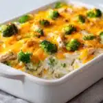Easy Cheesy Chicken Broccoli Rice Casserole Recipe