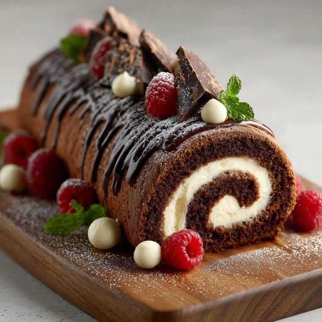 Choco Swiss Roll Delight Recipe
