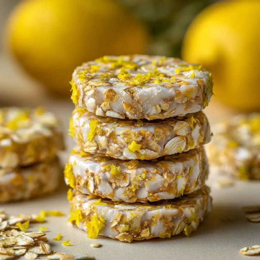 Lemon Oatmeal No-Bake Cookies Recipe