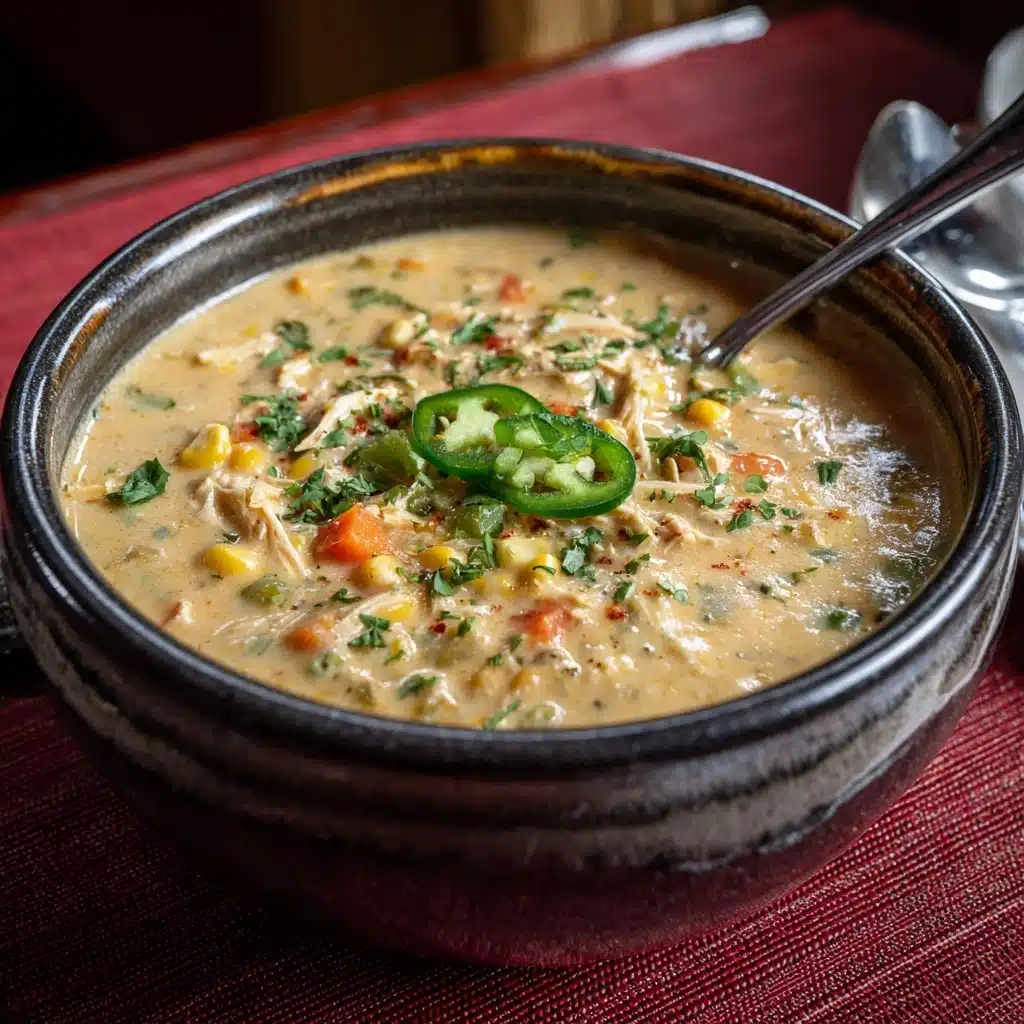Crock Pot Green Enchilada Chicken Soup Recipe - Recipe Image