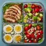 Easy Cobb Salad Meal Prep Recipe