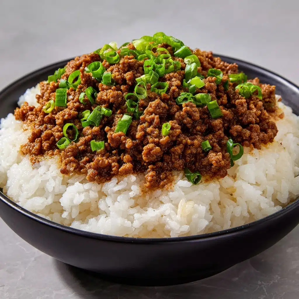 Korean Ground Beef Bowl Recipe - Recipe Image