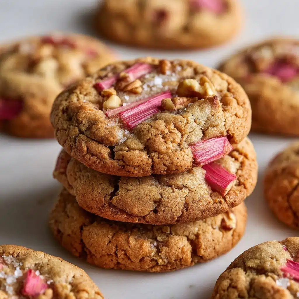 Brown Sugar Rhubarb Cookies Recipe - Recipe Image