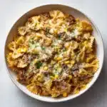 Creamy Ranch Beef and Sweet Corn Bowtie Casserole Recipe