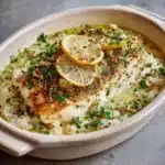 Baked Cod with Lemon and Garlic Recipe