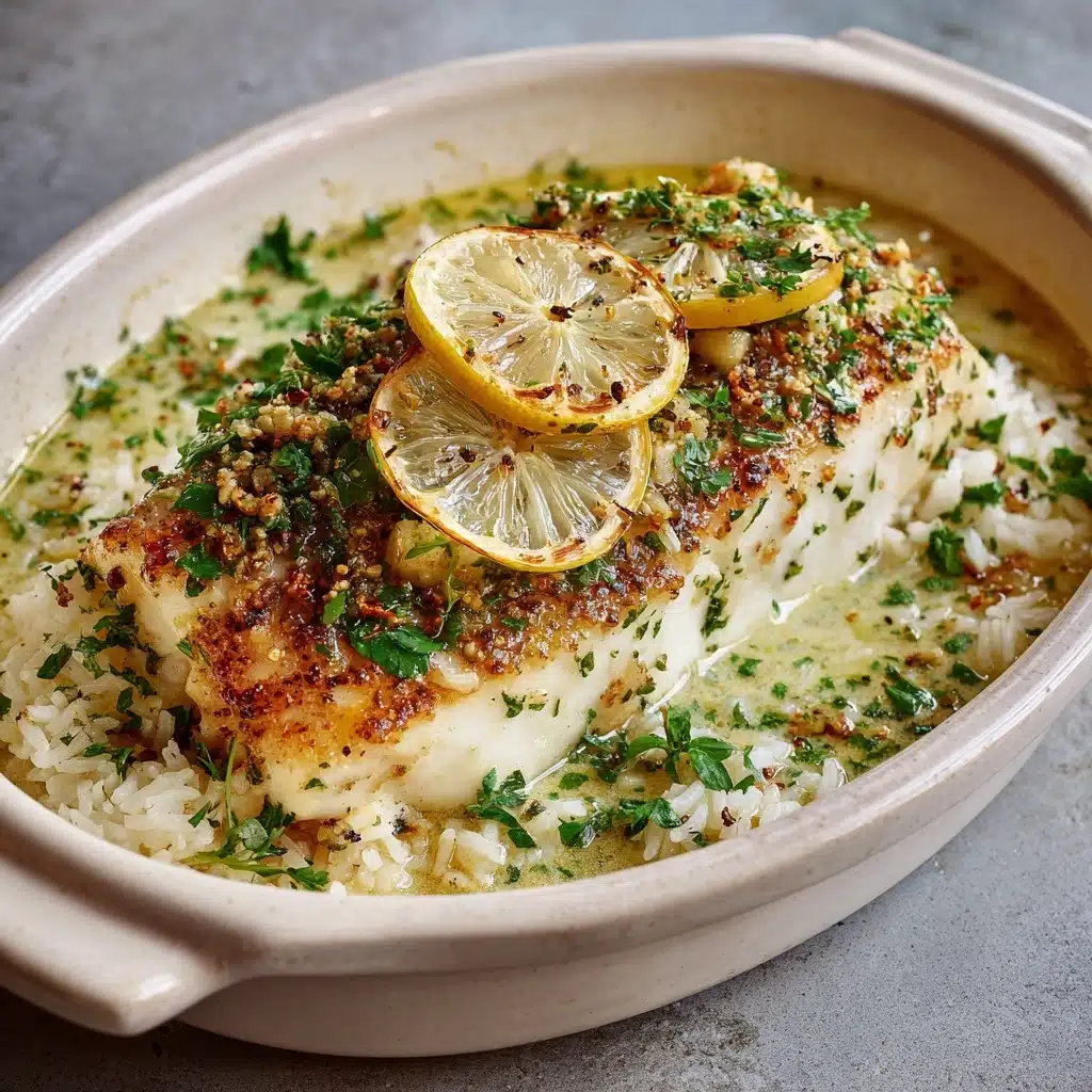Baked Cod with Lemon and Garlic Recipe