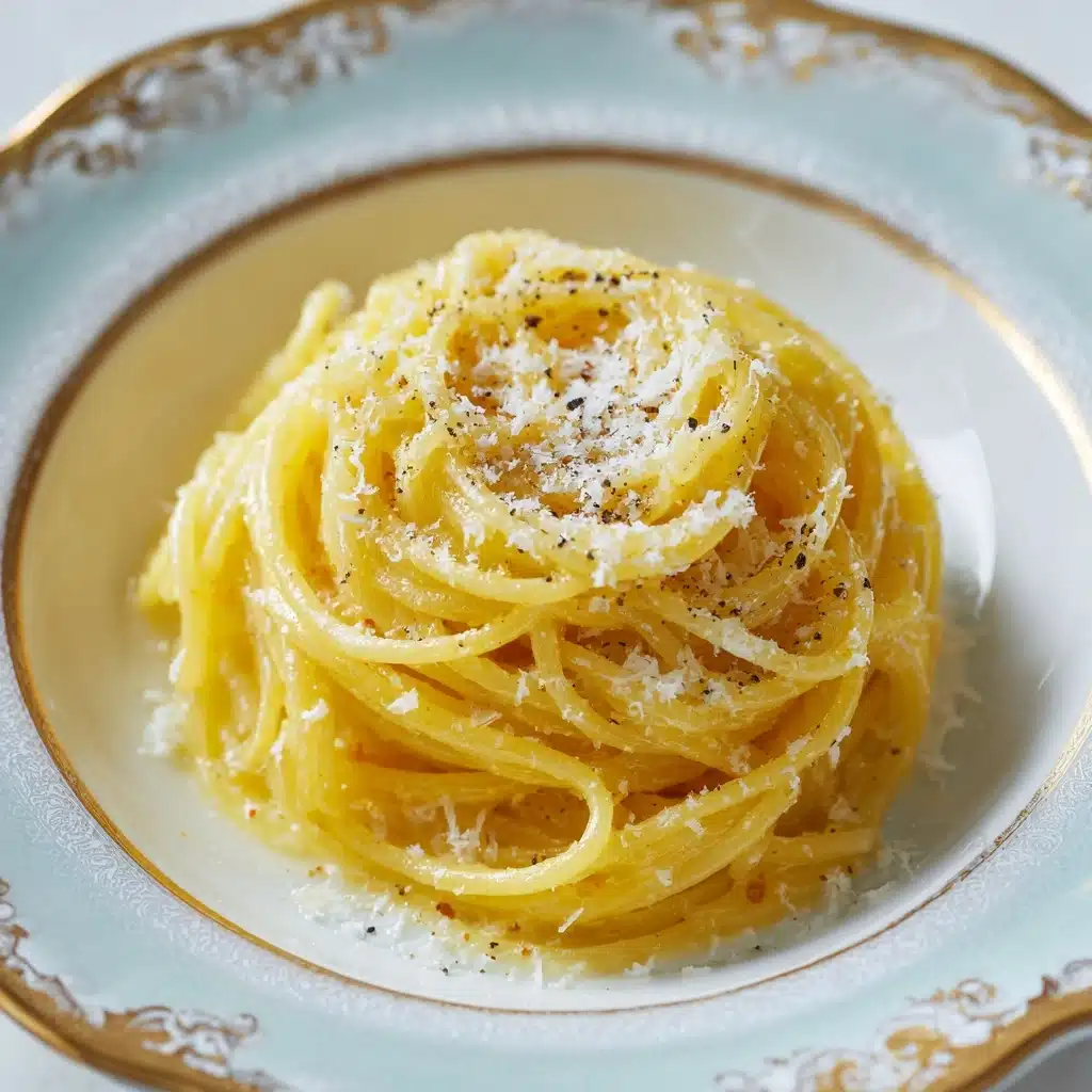 Spaghetti Cacio e Pepe Recipe