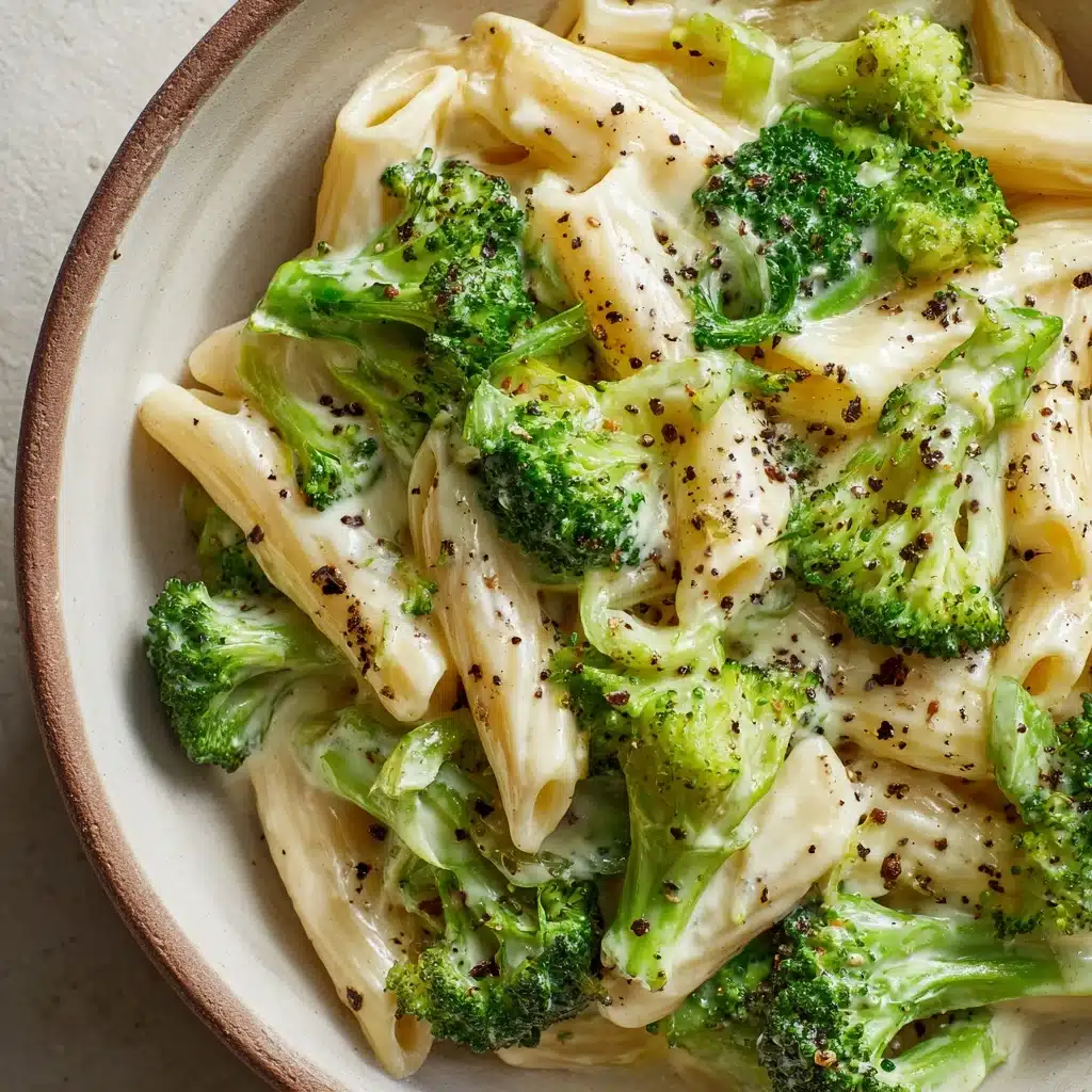 Creamy & Cheesy Broccoli Pasta Recipe - Recipe Image