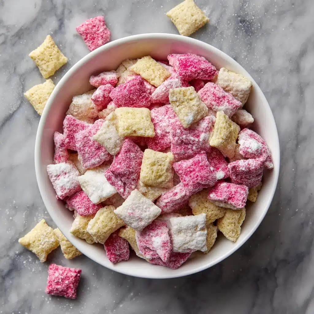 Cherry Cheesecake Puppy Chow Recipe - Recipe Image