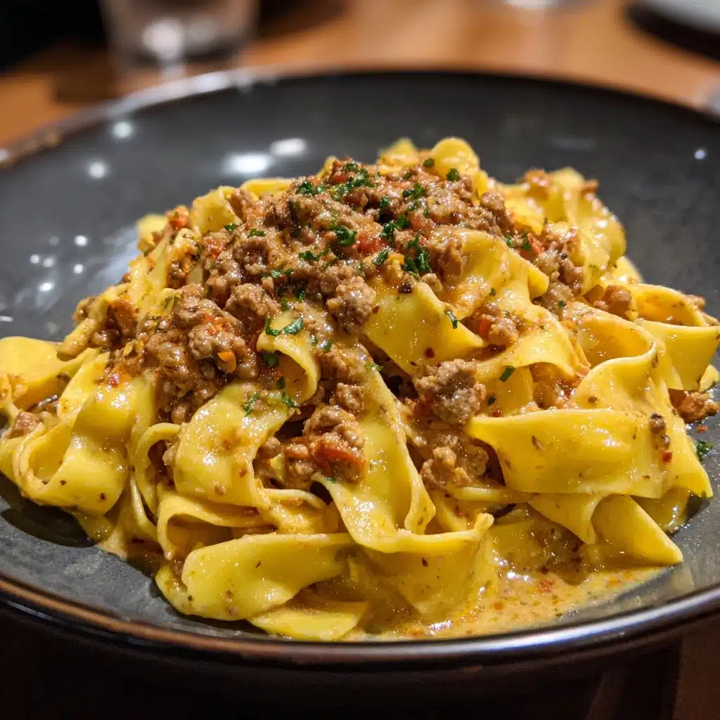Ground Beef Alfredo Recipe - Recipe Image