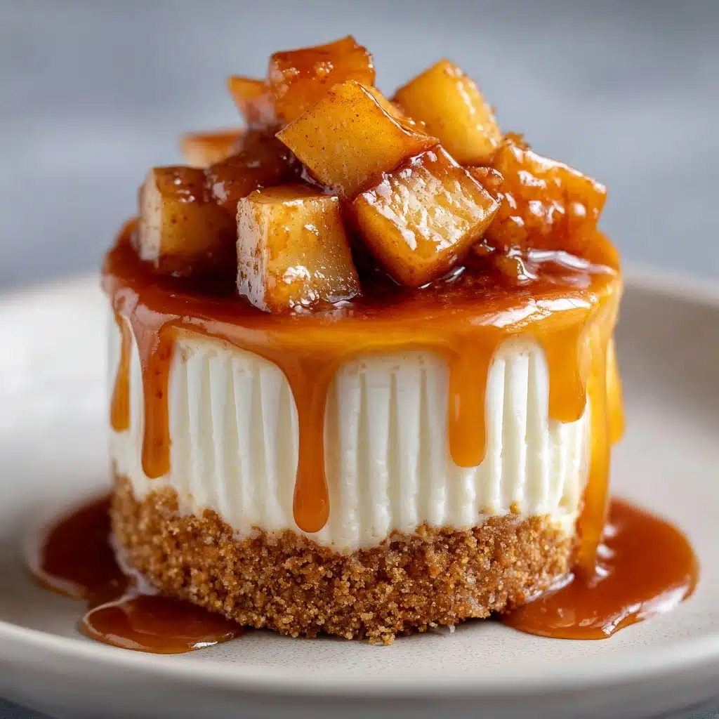 Caramel Apple Cheesecake Cups Recipe - Recipe Image