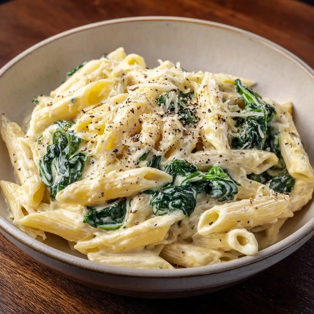 Pasta with Spinach Recipe - Recipe Image