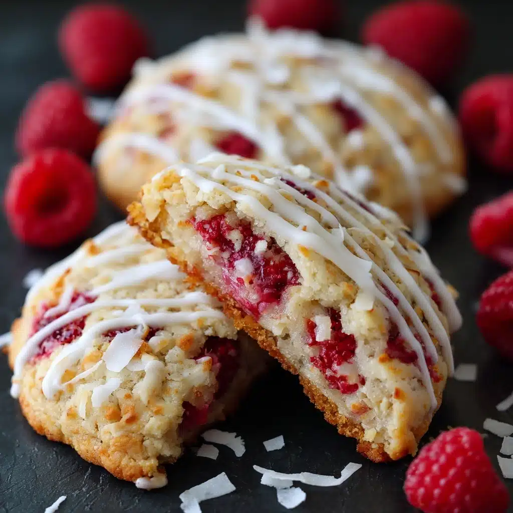Raspberry Almond Cookies Recipe - Recipe Image