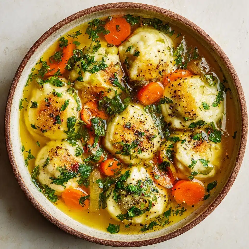 Chicken and Dumpling Soup Recipe