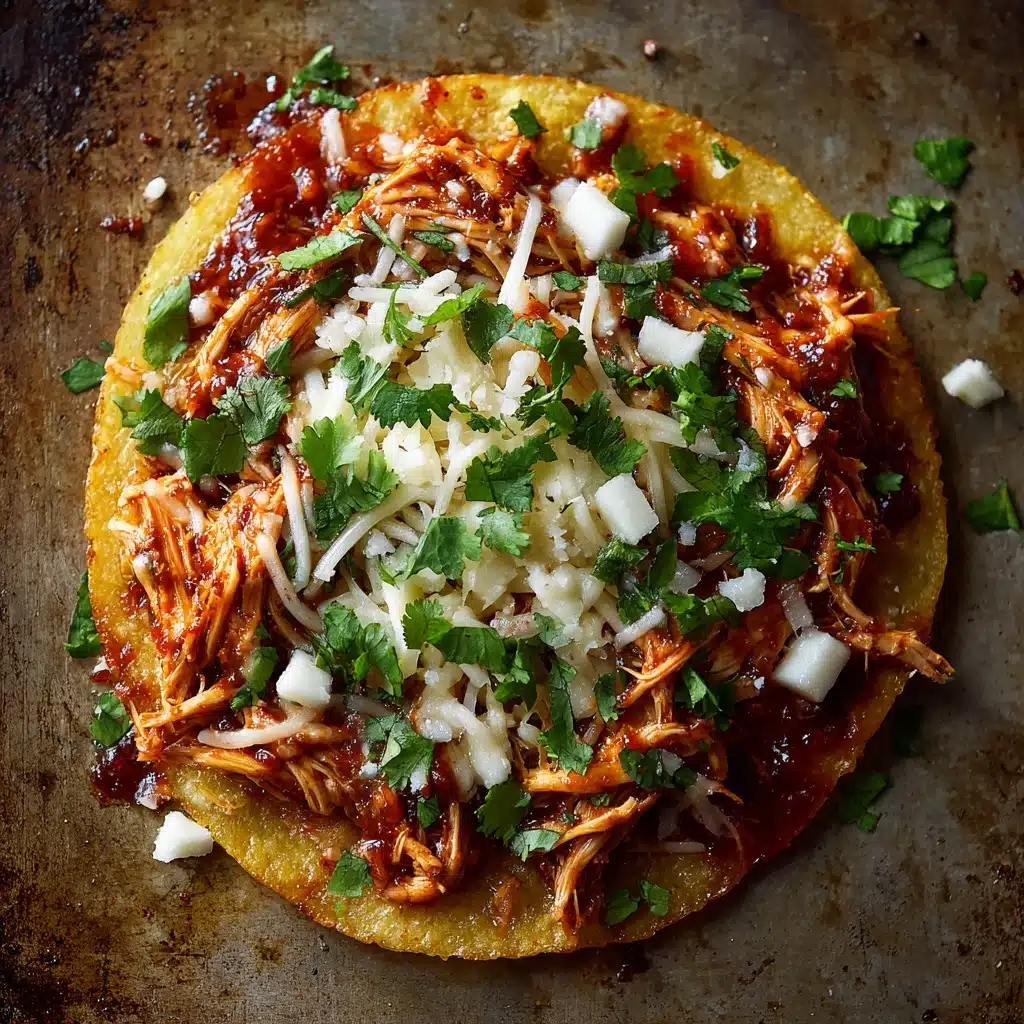 BBQ Chicken Tostadas Recipe - Recipe Image