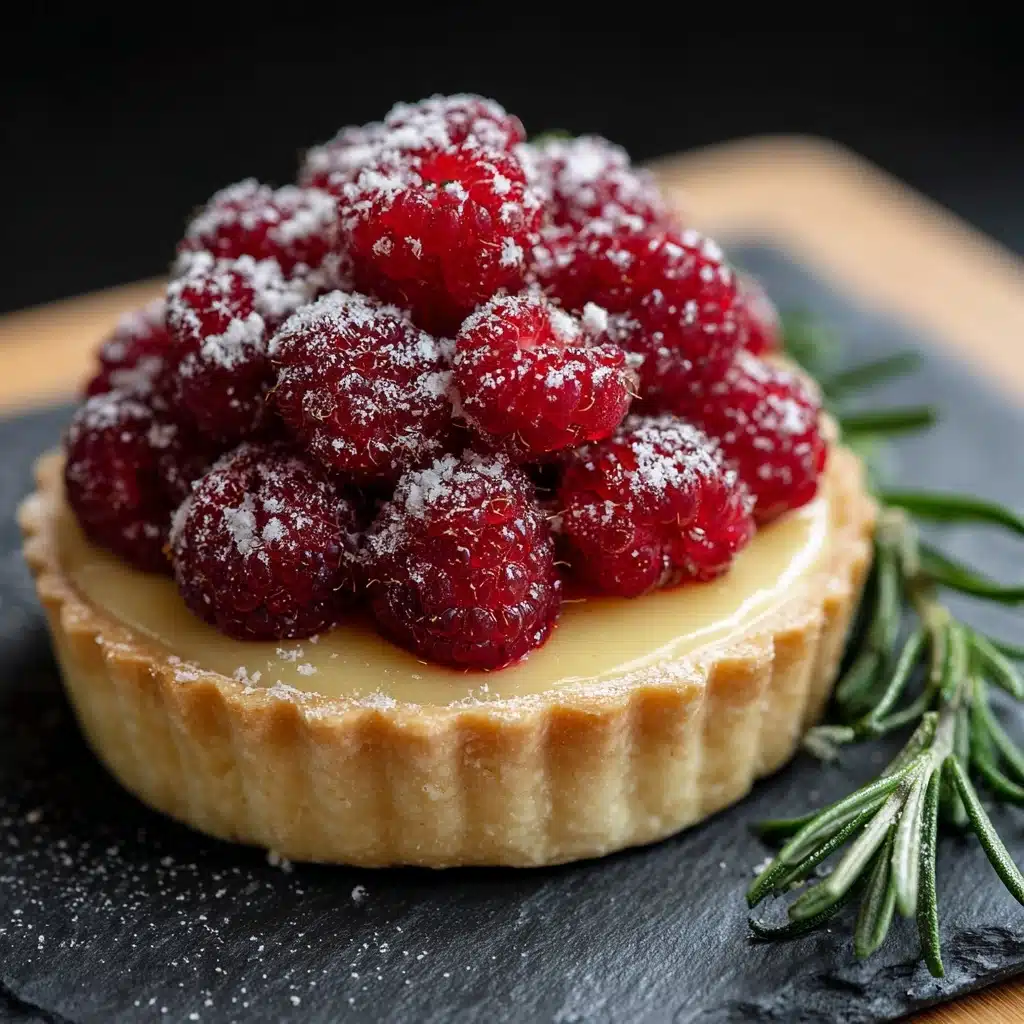 Raspberry & White Chocolate Tartlets Recipe - Recipe Image