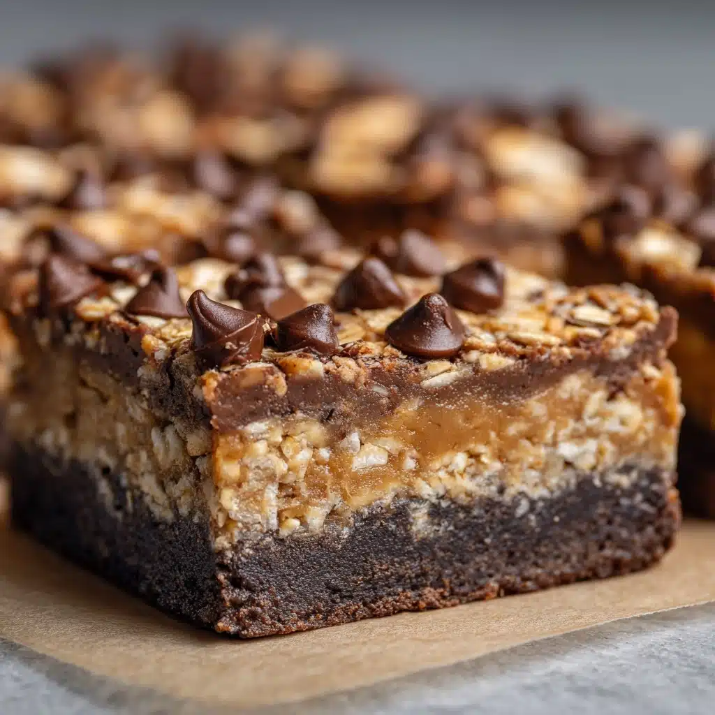 Healthy Chocolate Chip Oat Bars Recipe - Recipe Image
